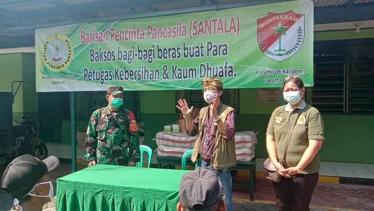 Barisan Pencinta Pancasila Baksos Bersama Koramil 06/KD