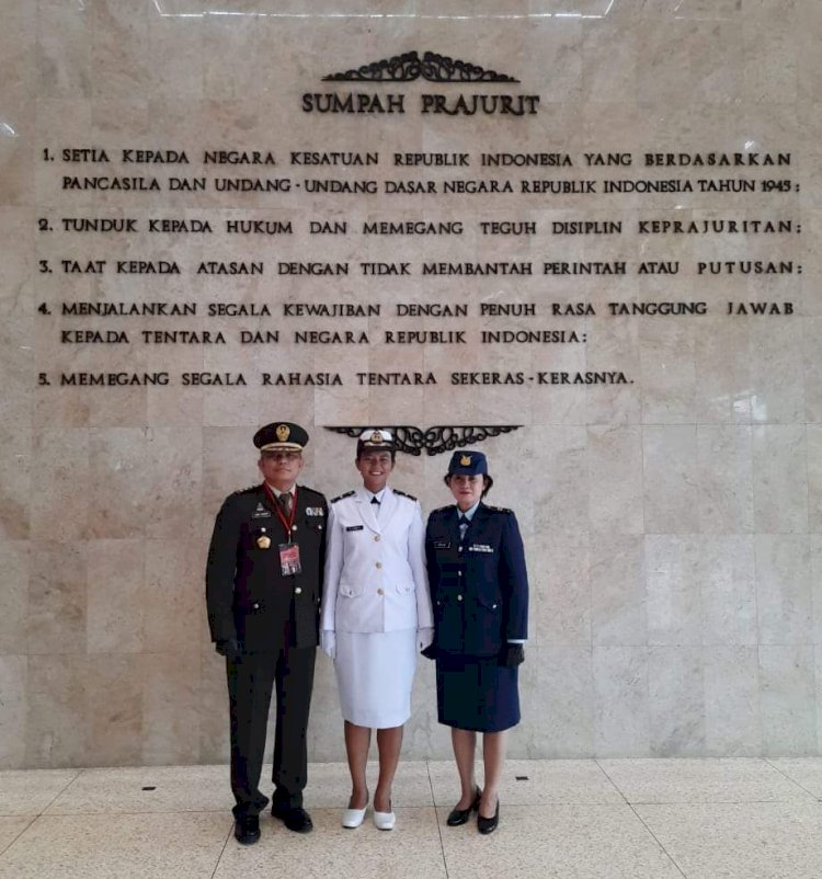 CONGRATULATIONS! Atas lulusnya Cindy Hutapea sebagai Prajurit TNI AL