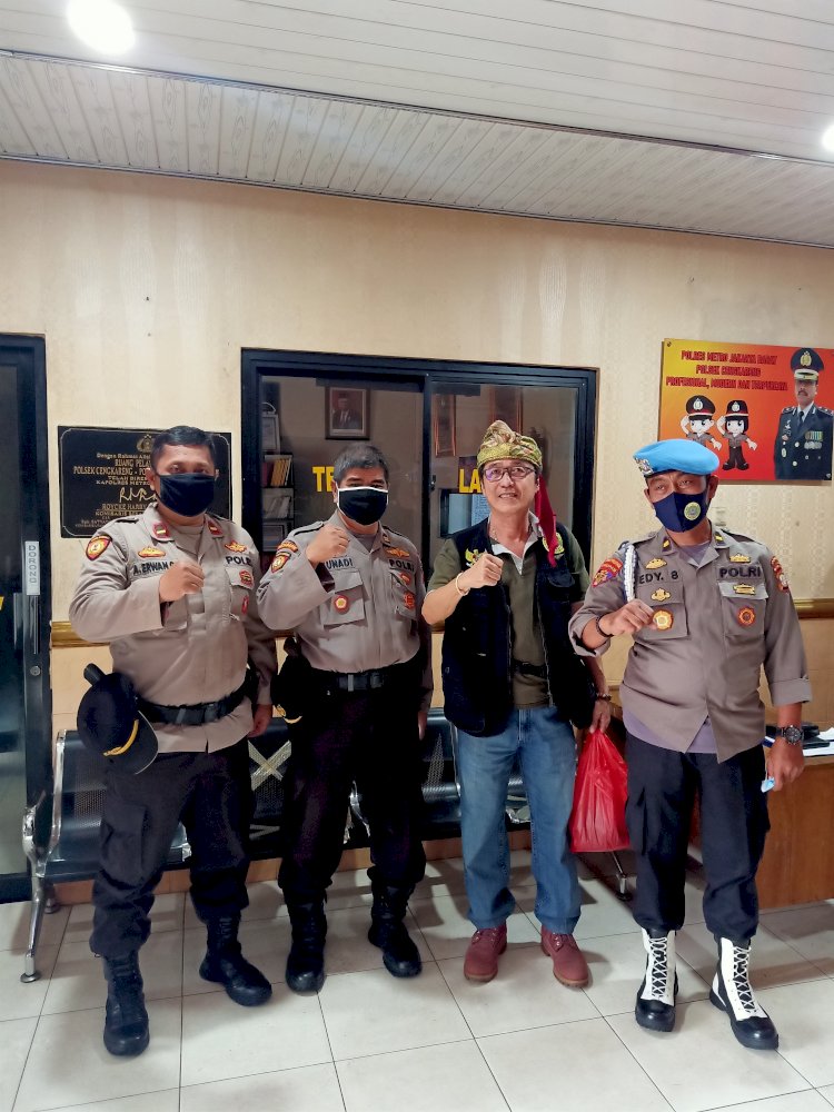 Barisan Pencinta Pancasila Bagi-bagi Masker dan Sosialisasi Protokol Kesehatan