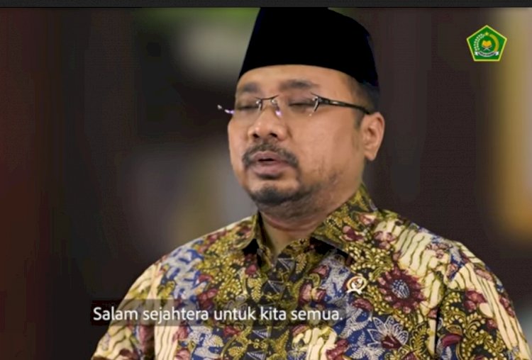 Menteri Agama Yaqut Cholil Gue Banget!